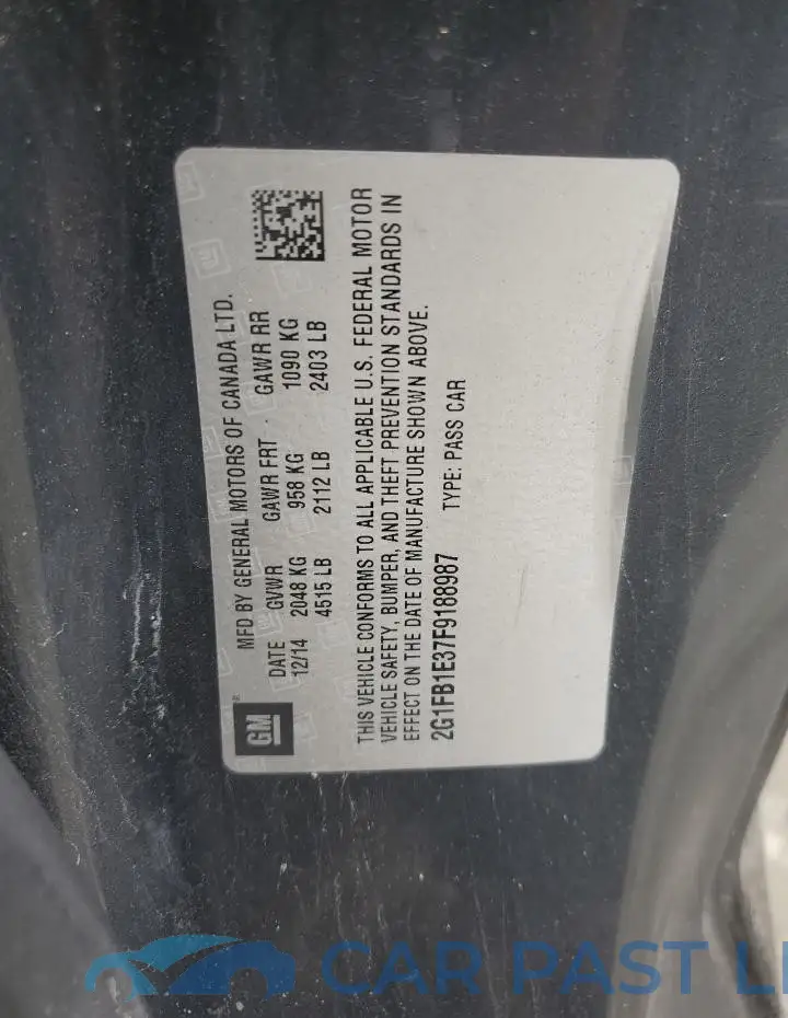 2G1FB1E37F9188987# 12