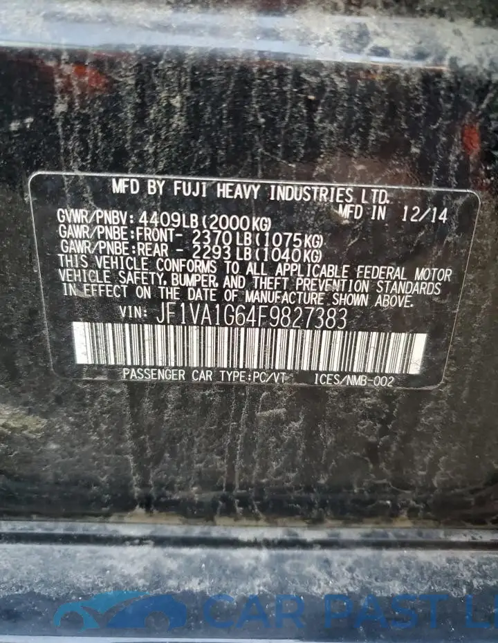 JF1VA1G64F9827383# 12