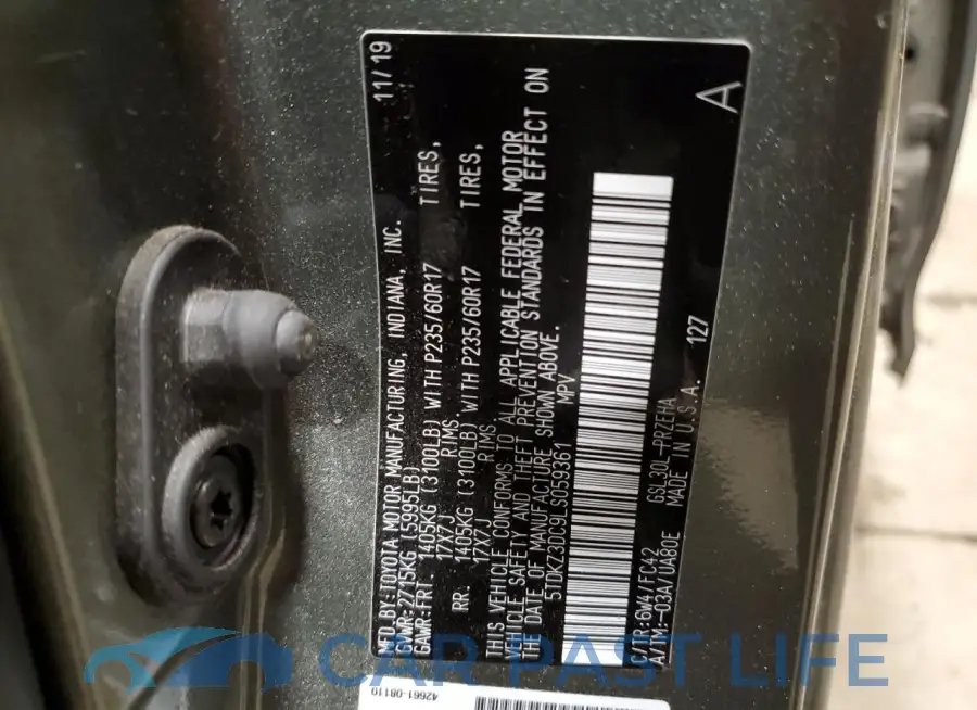 5TDKZ3DC9LS059361# 14