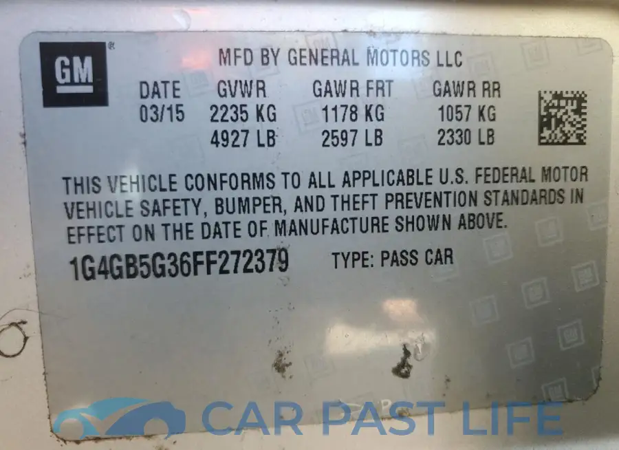 1G4GB5G36FF272379# 13