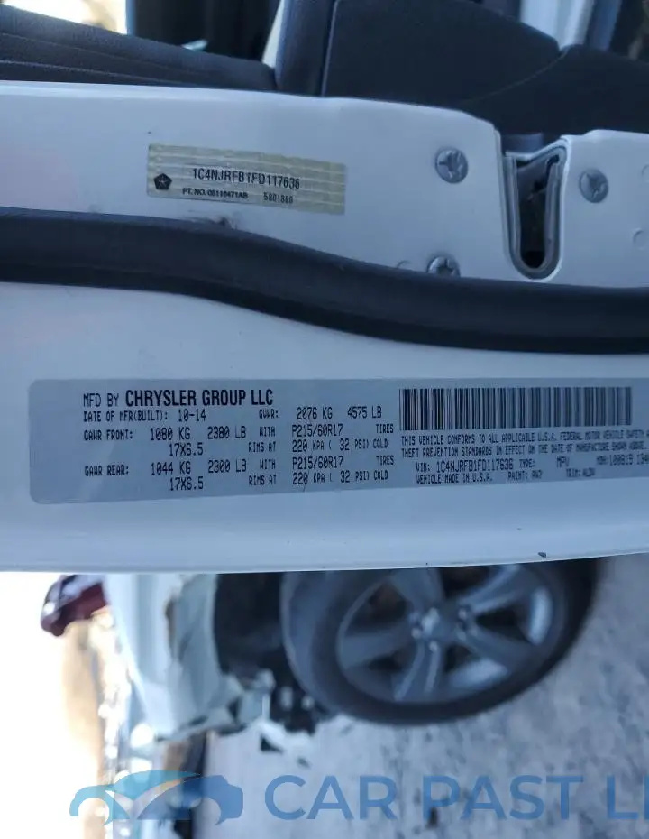 1C4NJRFB1FD117636# 14
