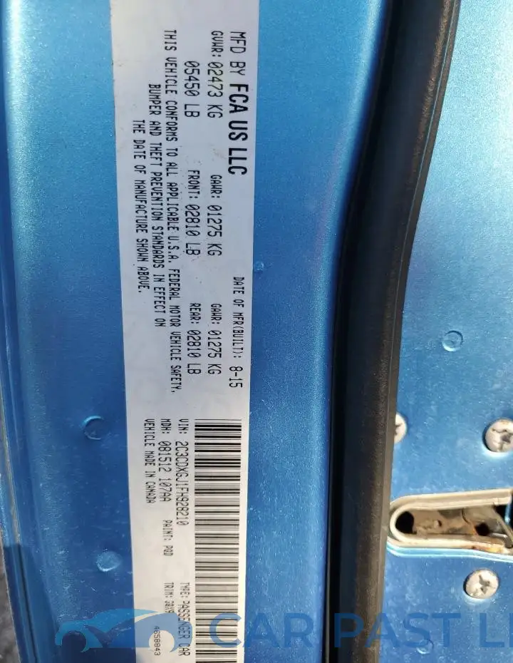 2C3CDXGJ1FH928210# 12