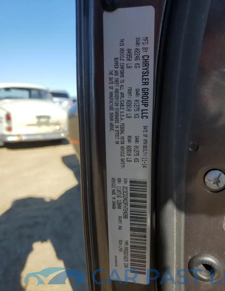 2C3CDZAG3FH724288# 12