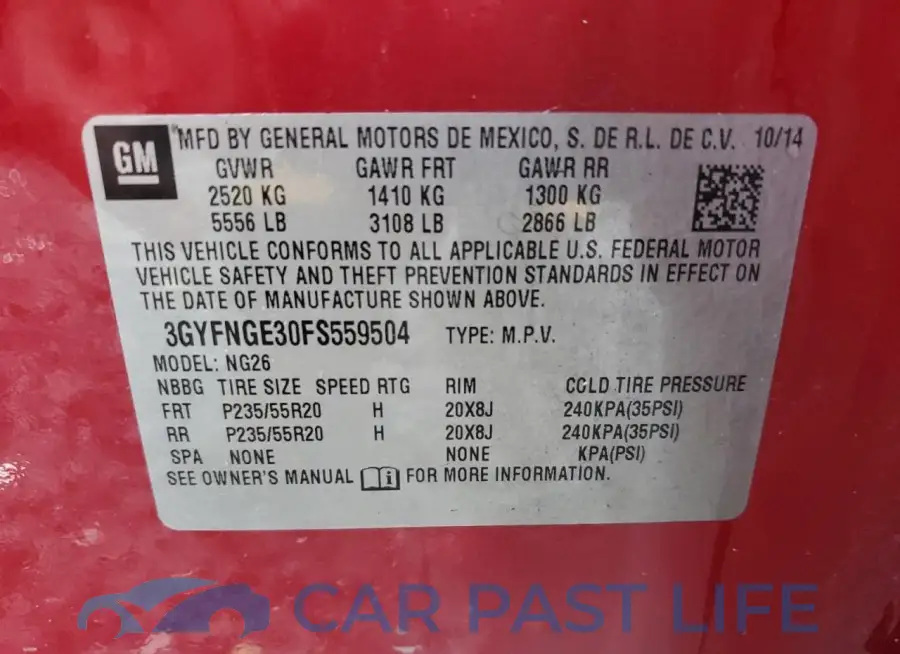 3GYFNGE30FS559504# 14