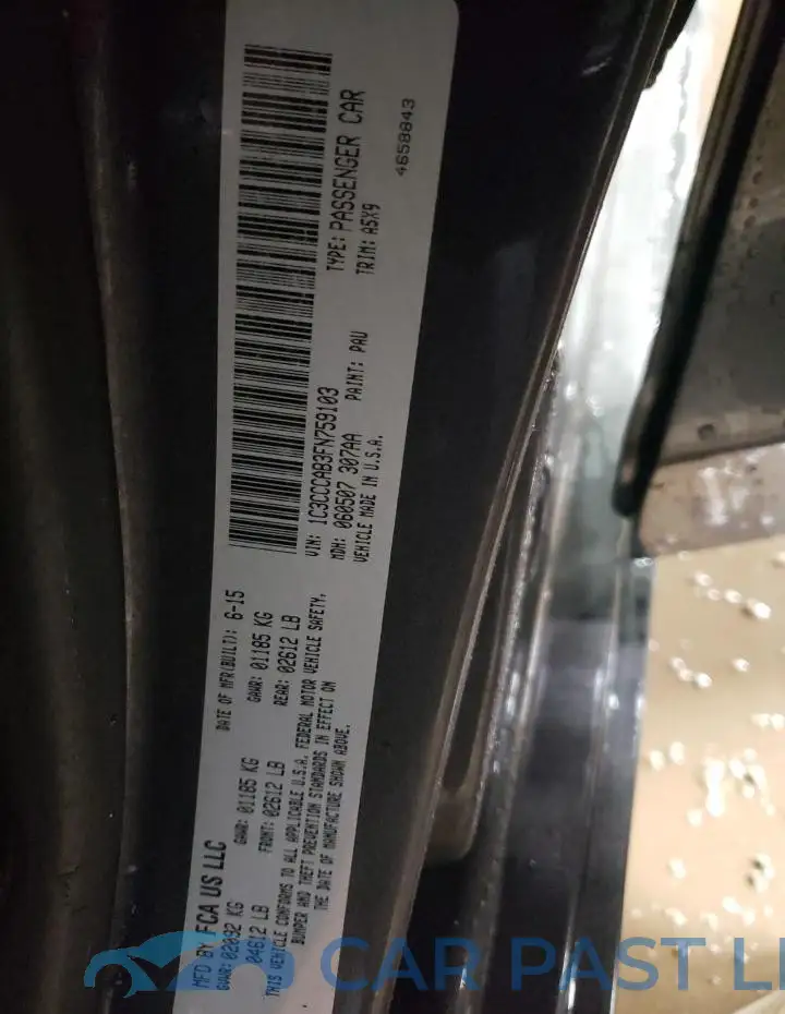 1C3CCCAB3FN759103# 12