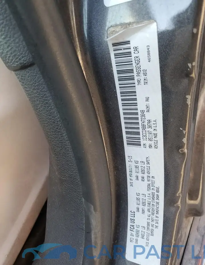 1C3CCCAB8FN723648# 12