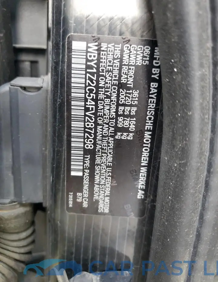 WBY1Z2C54FV287298# 12