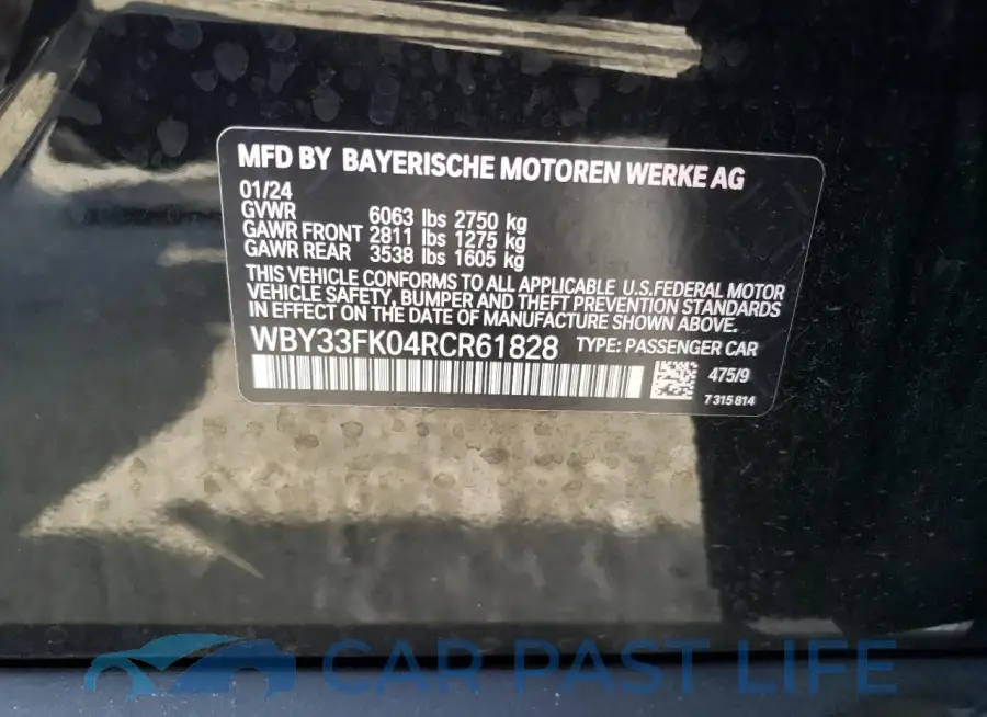 WBY33FK04RCR61828# 12