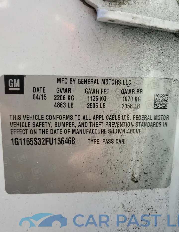 1G1165S32FU136468# 13