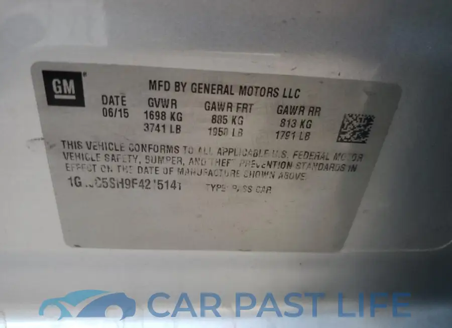1G1JC5SH9F4215141# 13
