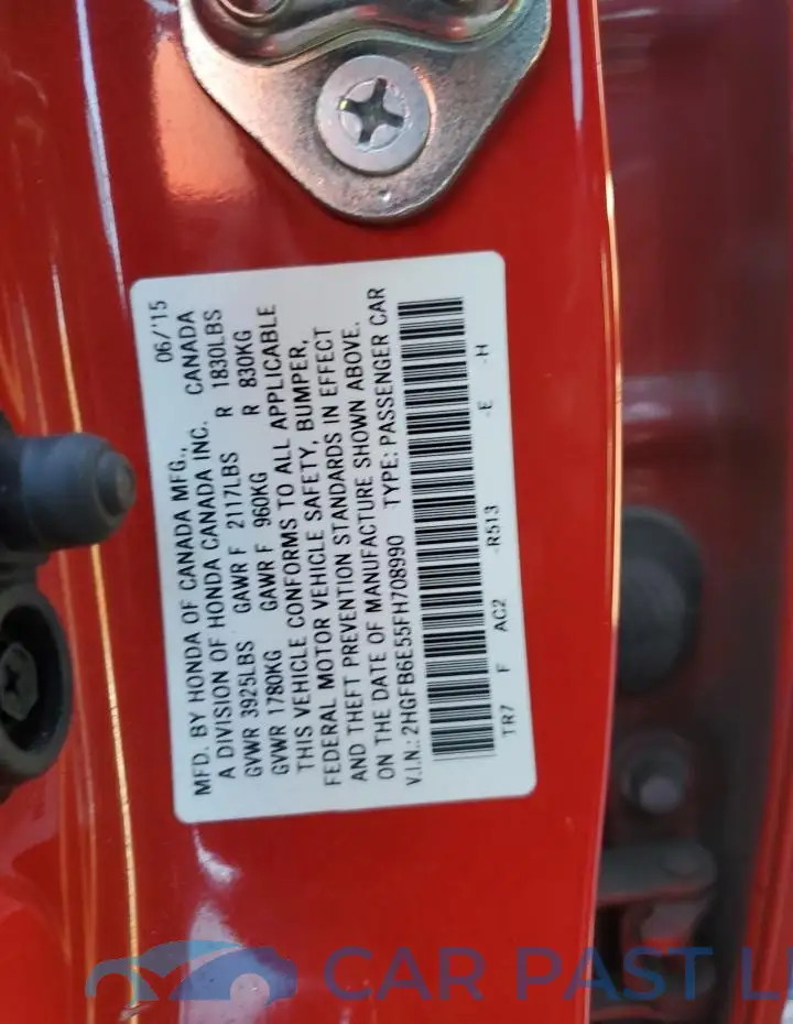 2HGFB6E55FH708990# 12