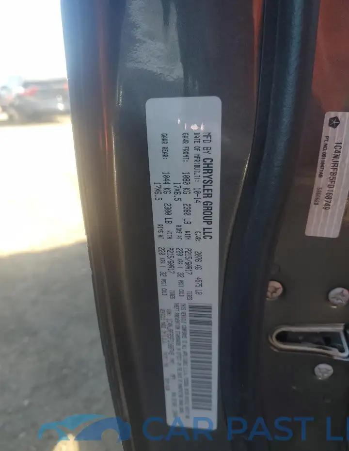 1C4NJRFB5FD168749# 13