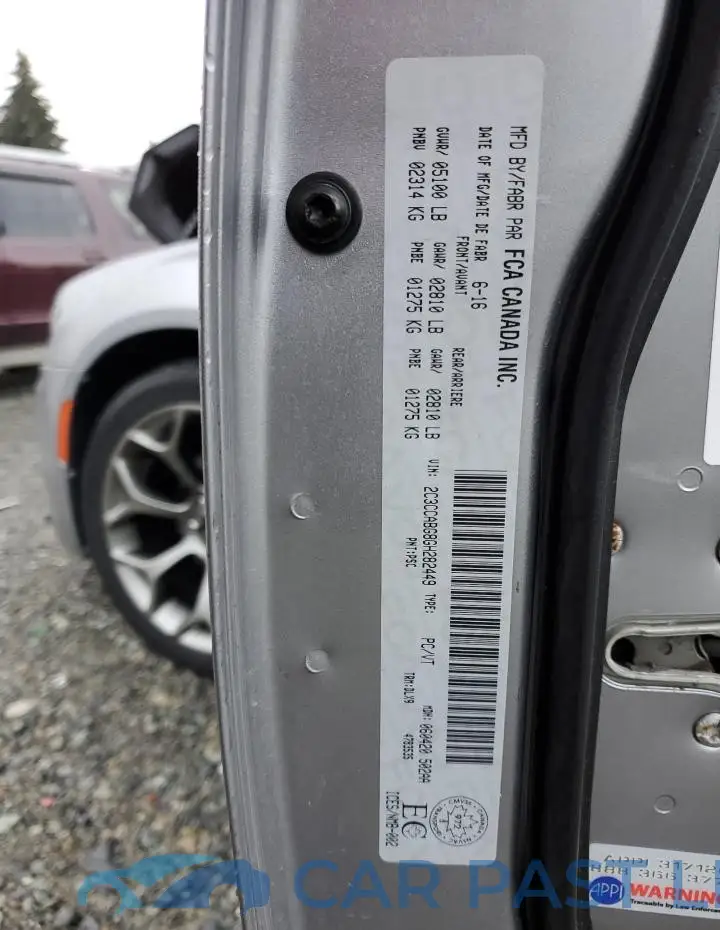 2C3CCABG8GH282449# 12