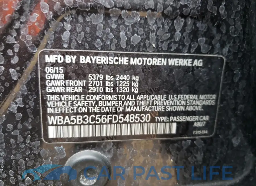WBA5B3C56FD548530# 12