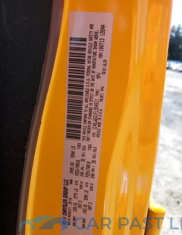 1C4BJWEG1FL554511# 12