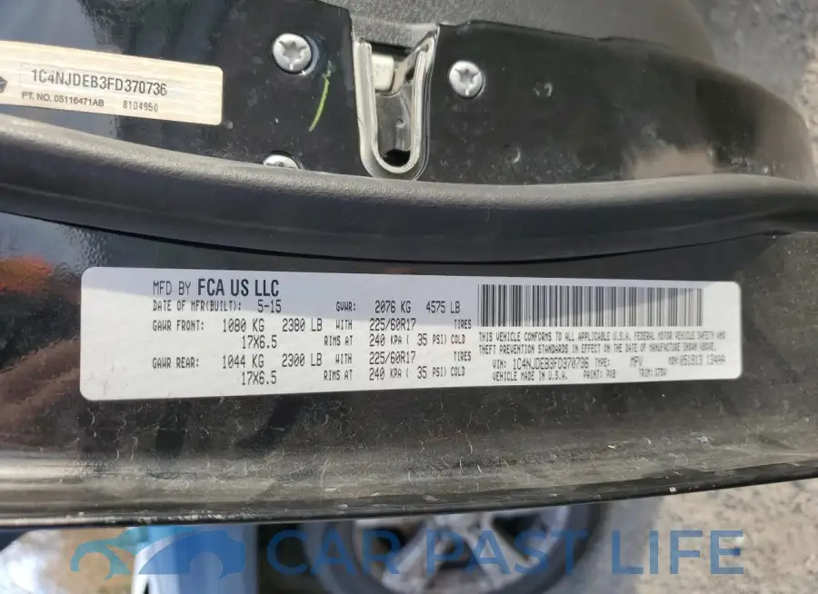 1C4NJDEB3FD370736# 13