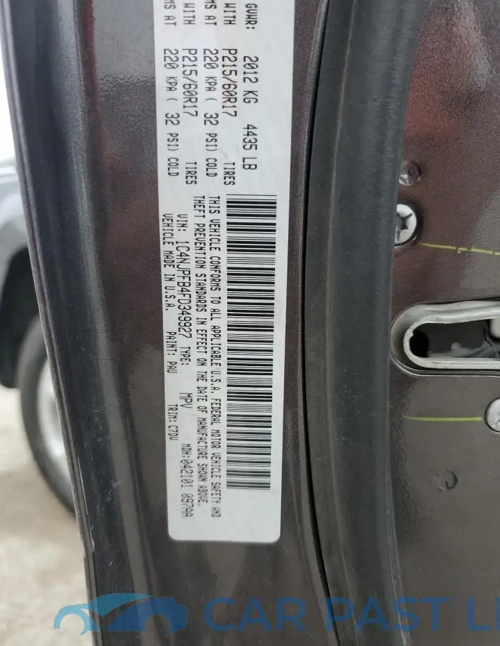 1C4NJPFB4FD349927# 13