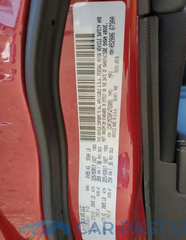 1C4PJMCS0FW753081# 13