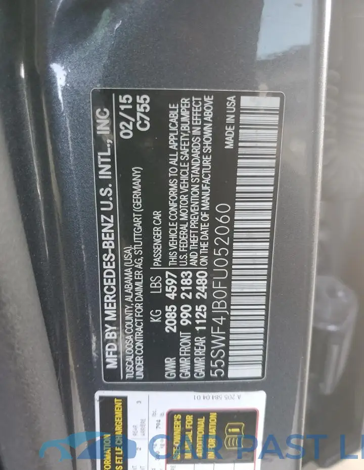 55SWF4JB0FU052060# 12