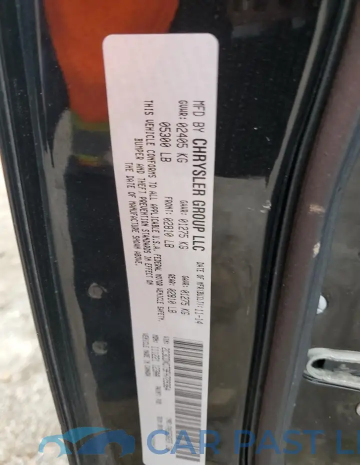 2C3CDXCT9FH729364# 12