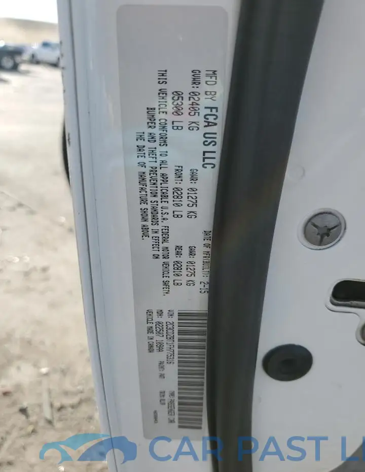 2C3CDZBT1FH775316# 13
