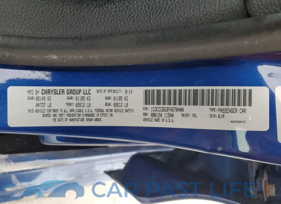 1C3CCCBG3FN570400# 12