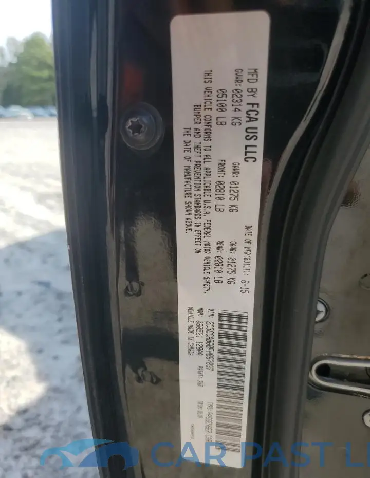 2C3CCABG8FH867837# 12
