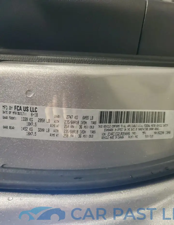 2C4RC1EG2JR354006# 13