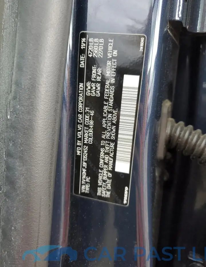 YV140MFJ9F1352452# 12