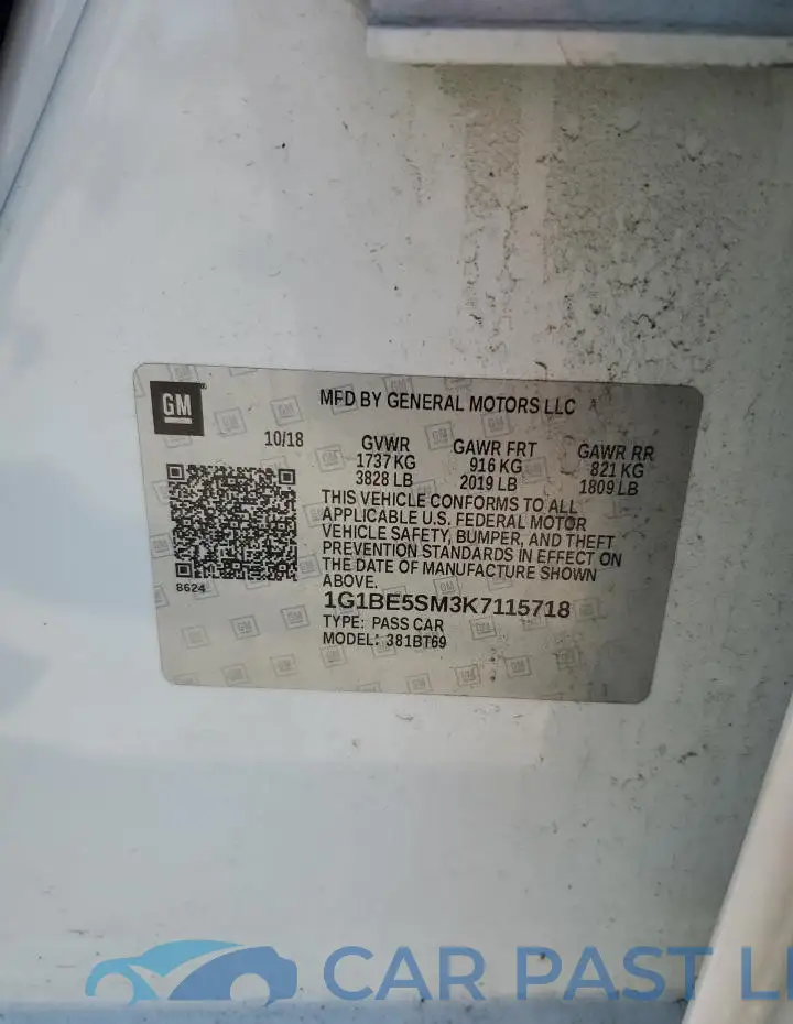 1G1BE5SM3K7115718# 13