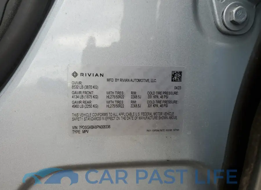 7PDSGABA8PN008336# 14