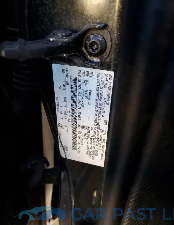 1FADP3F20FL202941# 12