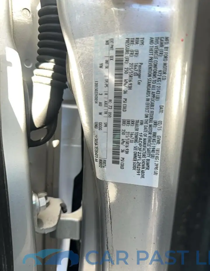 1FADP3F22FL262591# 13