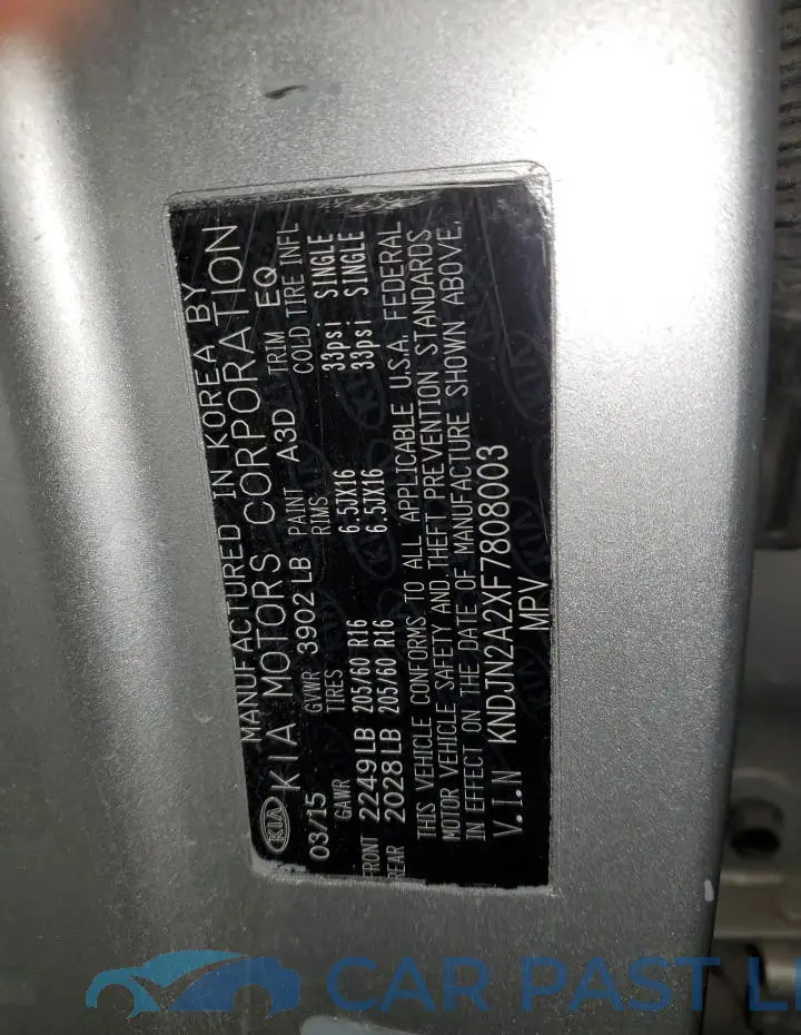 KNDJN2A2XF7808003# 13