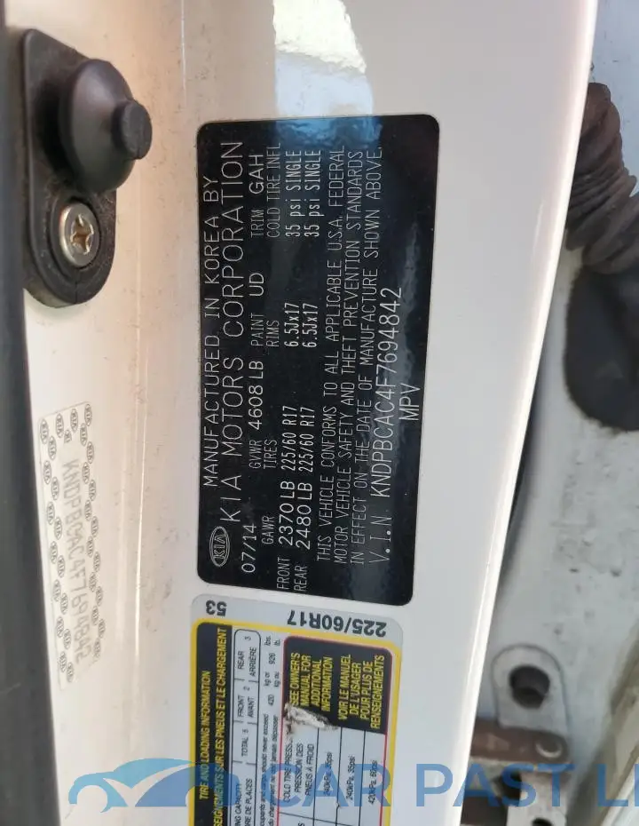 KNDPBCAC4F7694842# 13