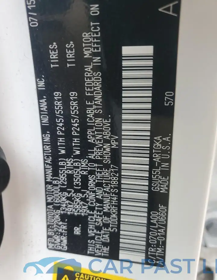 5TDDKRFH4FS188217# 13