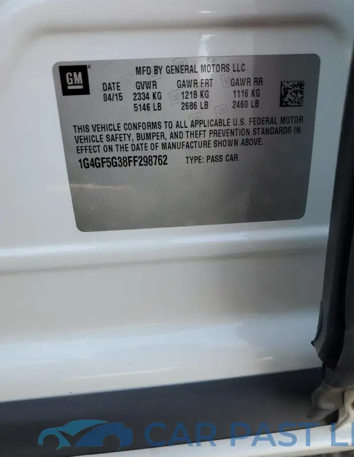 1G4GF5G38FF298762# 12