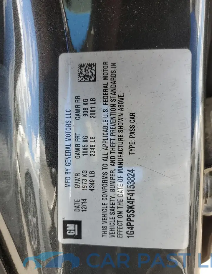 1G4PP5SK4F4153824# 12