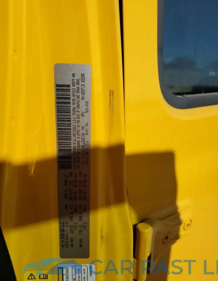 1C4HJXDN8LW262154# 12