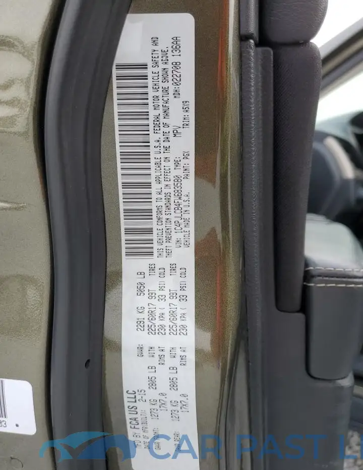 1C4PJLCB4FW683580# 13