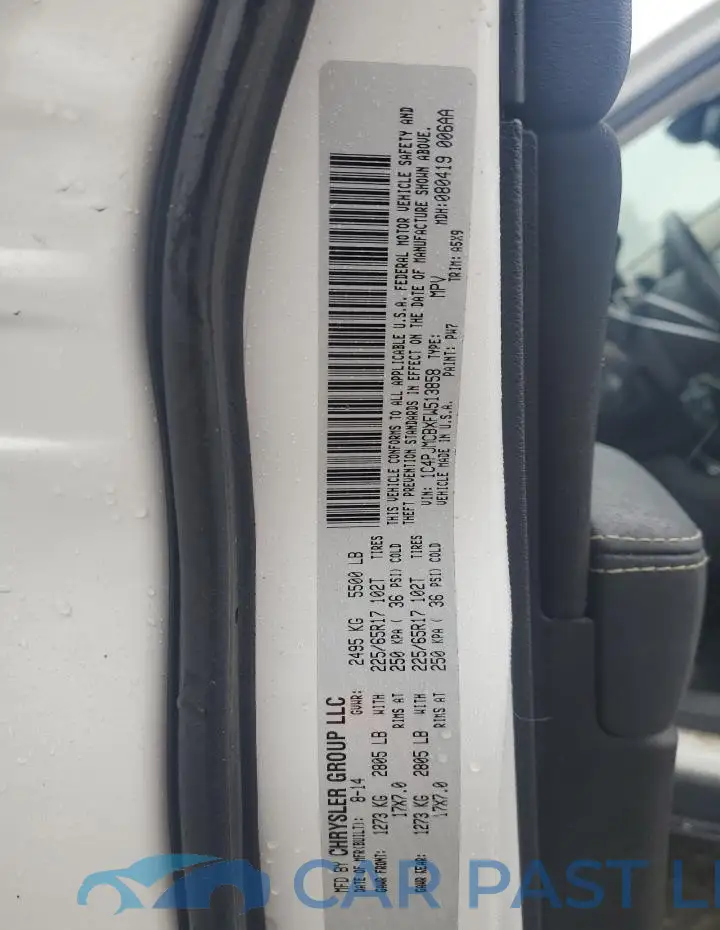1C4PJMCBXFW513858# 13