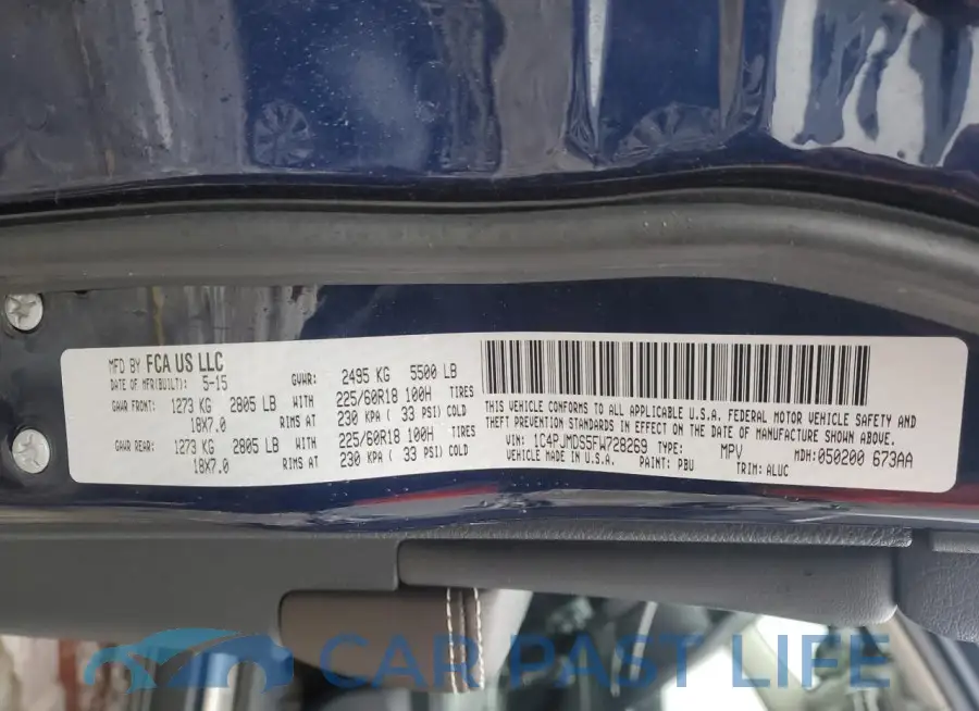 1C4PJMDS5FW728269# 12
