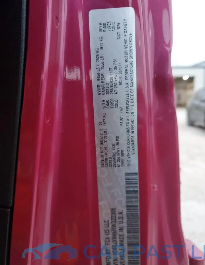 1C4RJXN66RW322386# 13