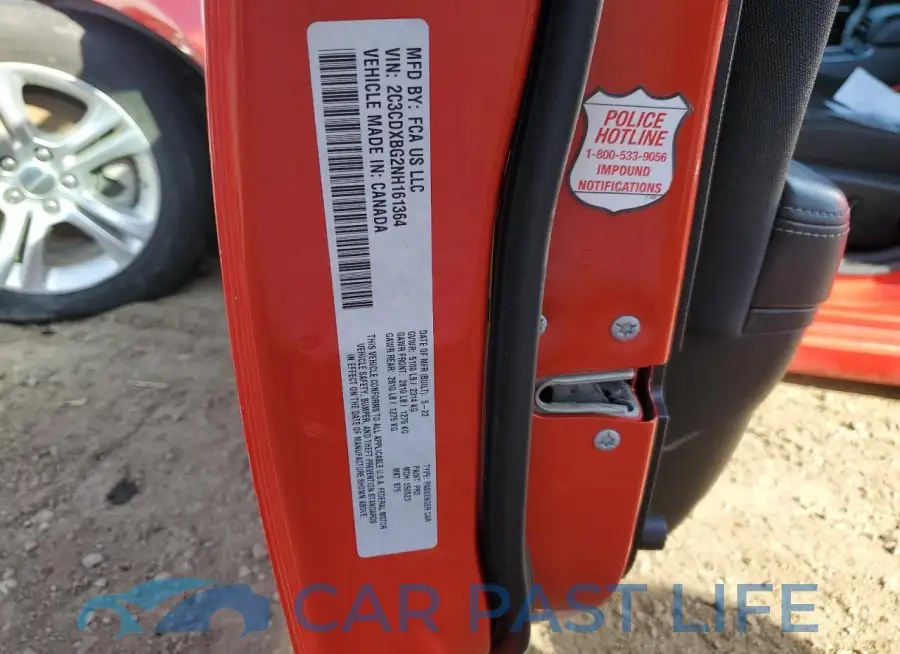 2C3CDXBG2NH161364# 13