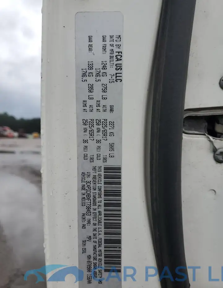 3C4PDCABXFT738453# 14