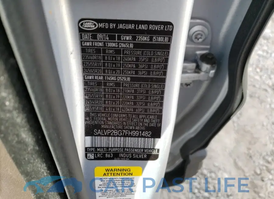 SALVP2BG7FH991482# 13