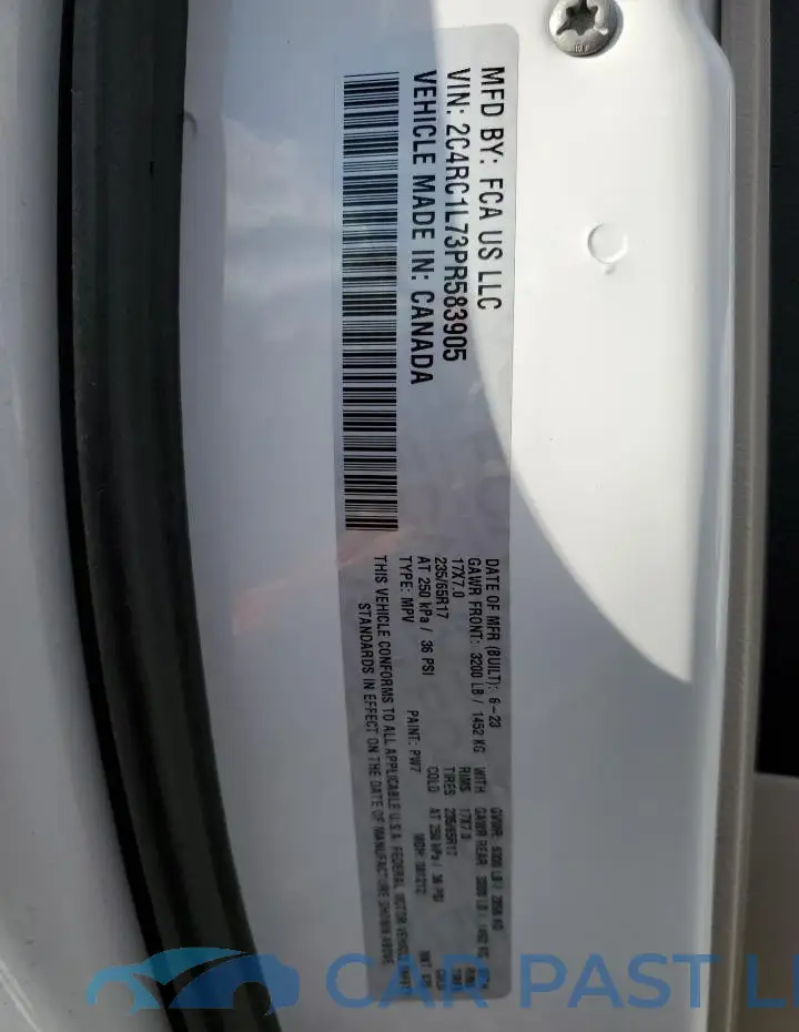 2C4RC1L73PR583905# 14