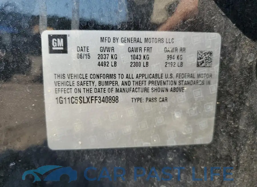 1G11C5SLXFF340898# 13