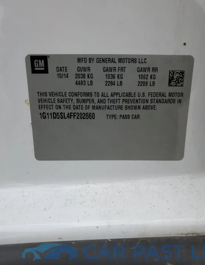 1G11D5SL4FF202660# 12
