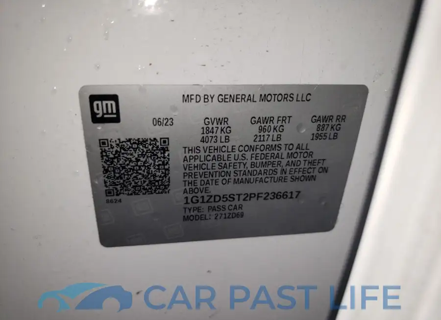 1G1ZD5ST2PF236617# 13